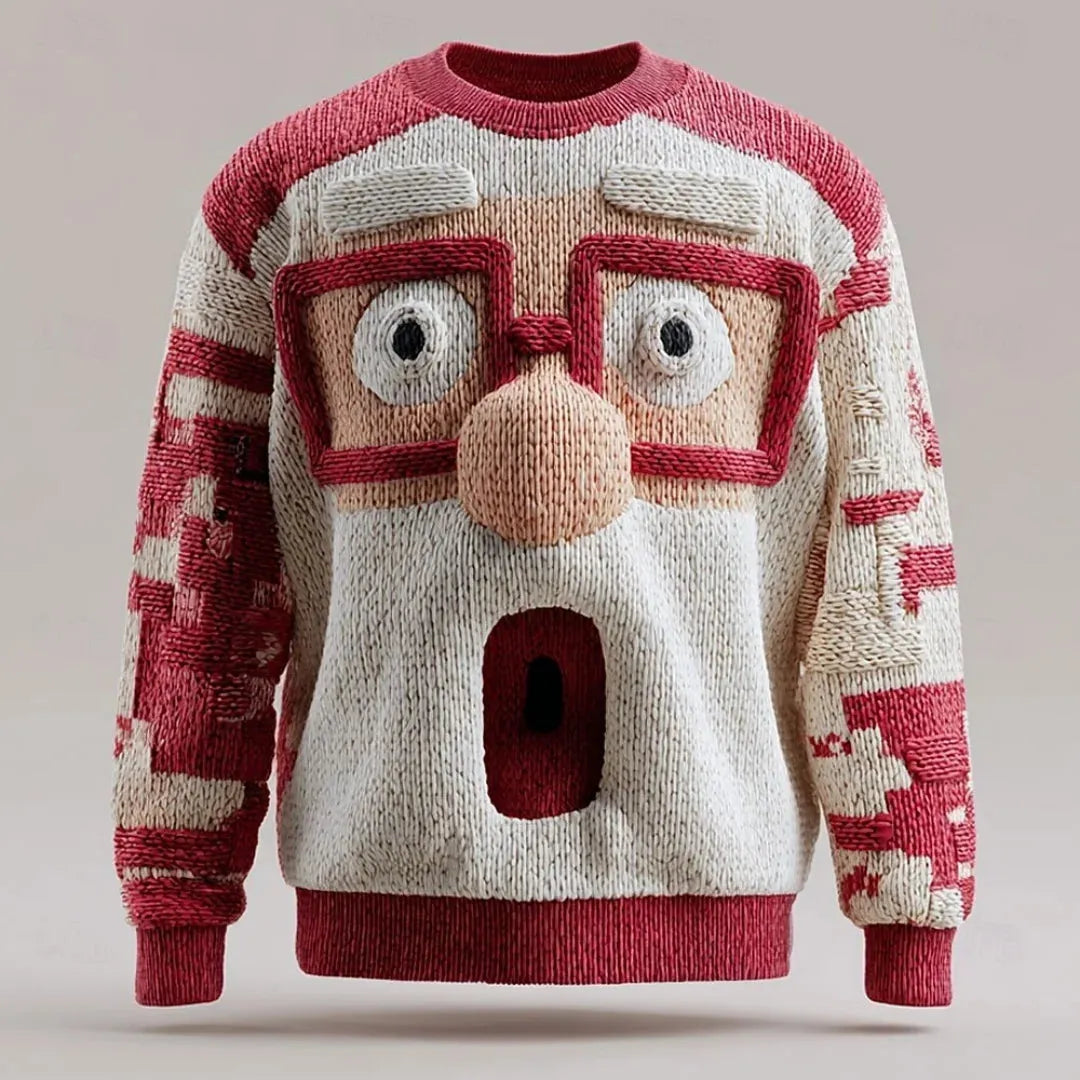 Unisex 3D-julesweater
