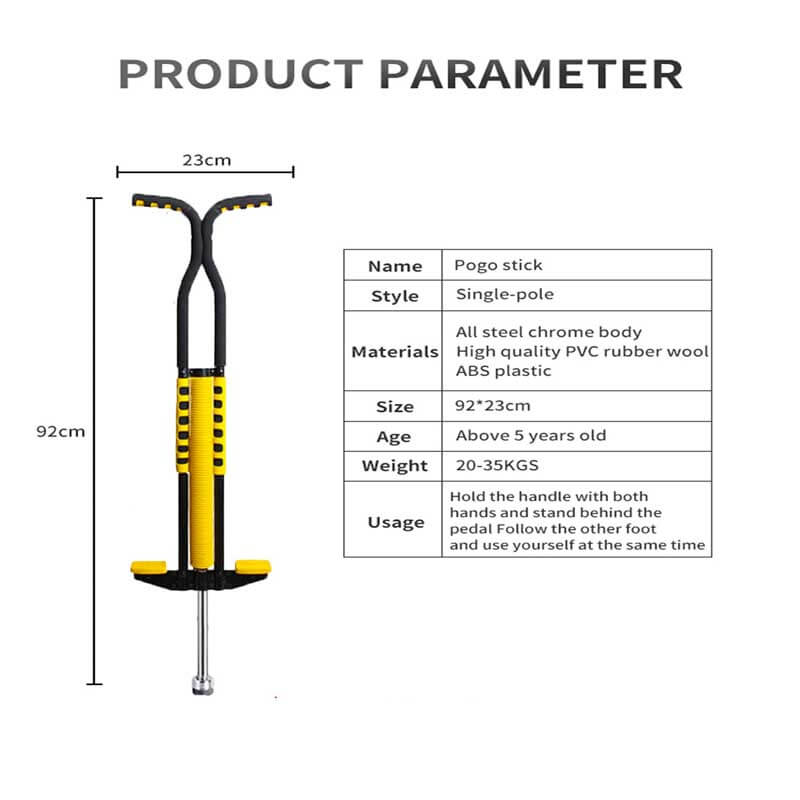 Unisex Børn Pogo Stick til Aldre 9+ - Udendørs Sjov