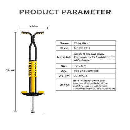 Unisex Børn Pogo Stick til Aldre 9+ - Udendørs Sjov