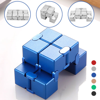 Unisex Infinity Fidget Stress Relief Cube Toy