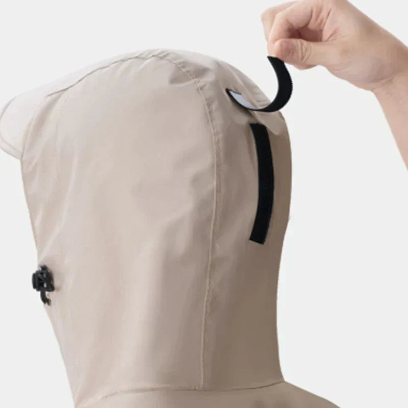 Unisex Lang Regnponcho - Vandtæt & Komfortabel
