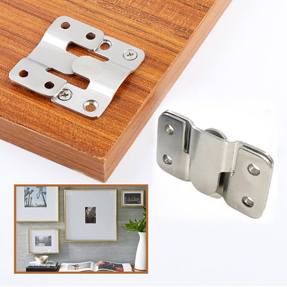 Unisex Rustfrit Stål Interlock Hængende Spænde Flush Mount Beslag