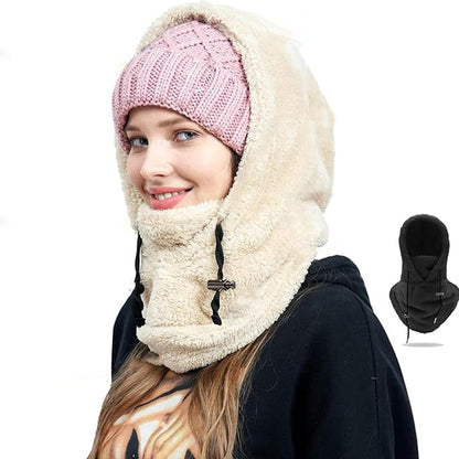 Unisex Sherpa Balaclava med Justerbart Design