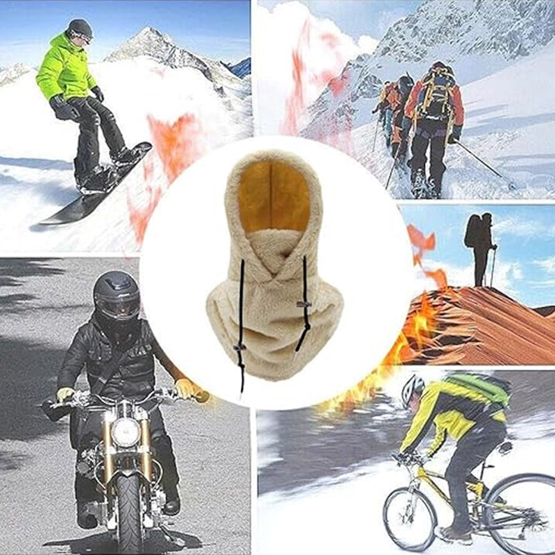 Unisex Sherpa Balaclava med Justerbart Design