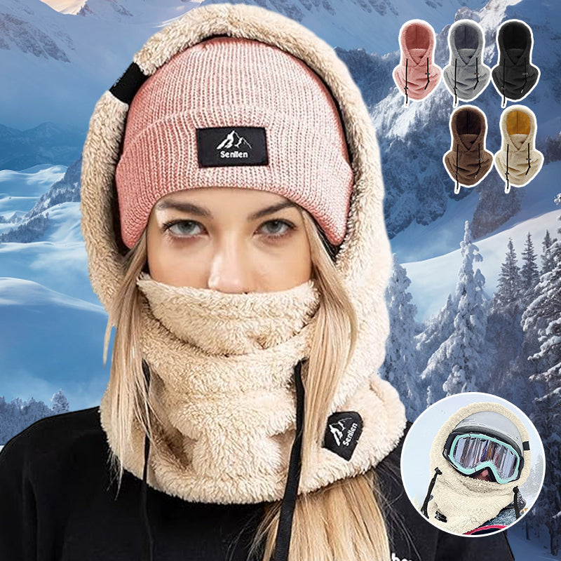 Unisex Sherpa Balaclava med Justerbart Design