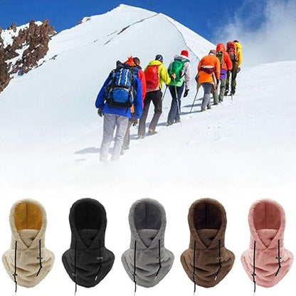 Unisex Sherpa Balaclava med Justerbart Design
