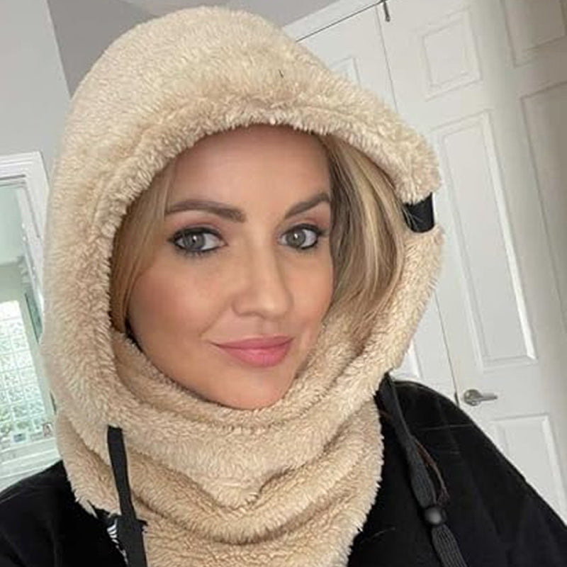 Unisex Sherpa Balaclava med Justerbart Design