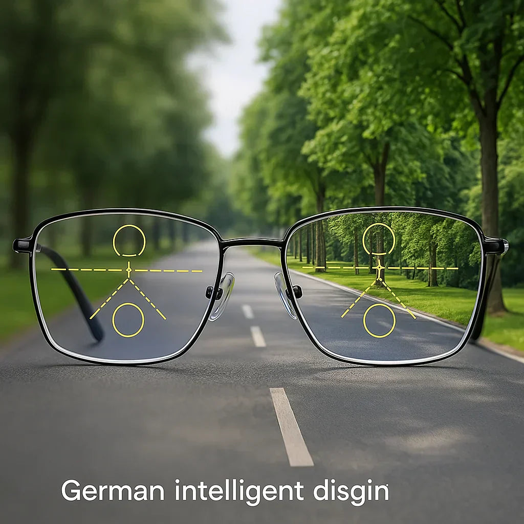 Unisex Tyske Intelligente Progressive Multifokale Briller