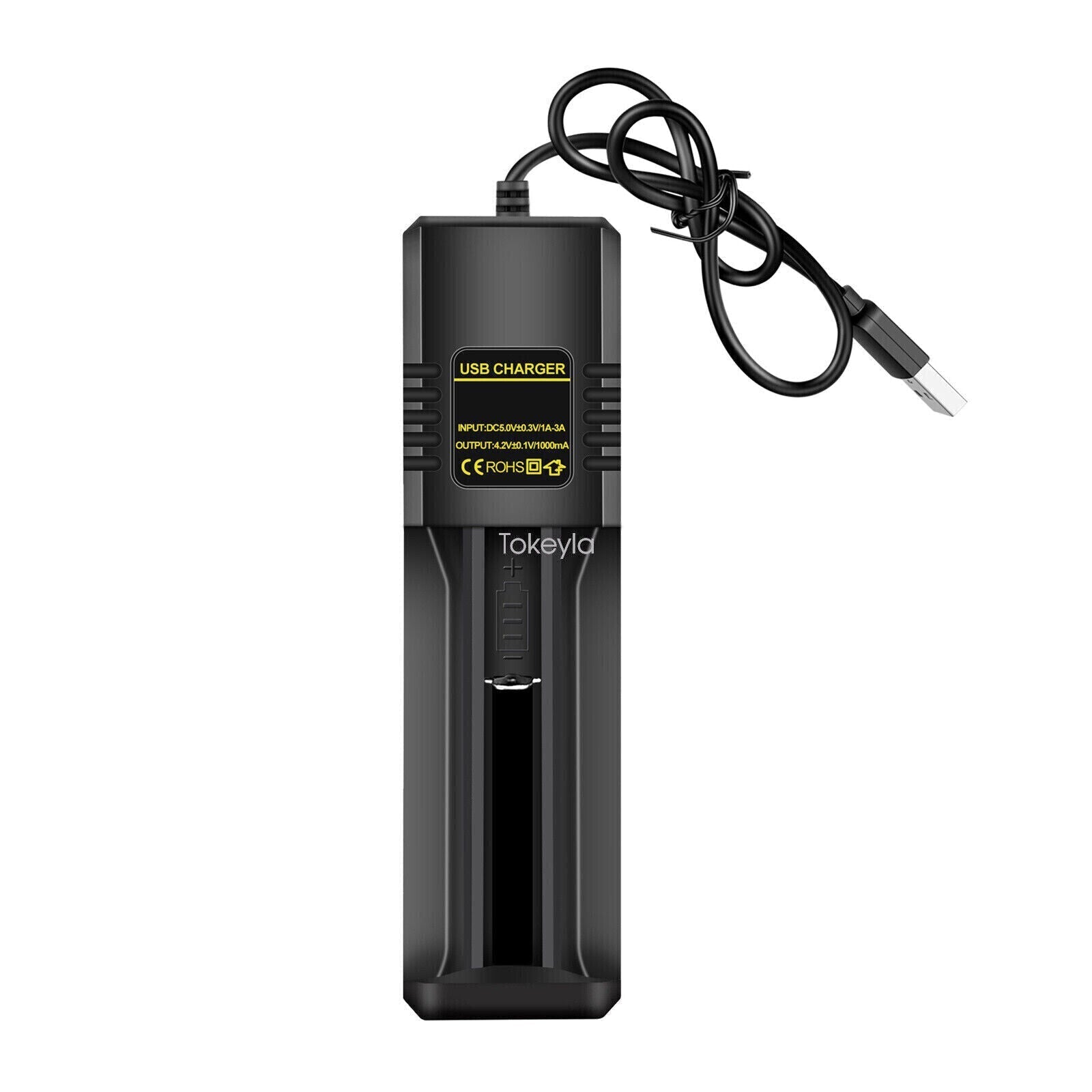 Universal Smart Charger til 18650 26650 Li-ion Batterier