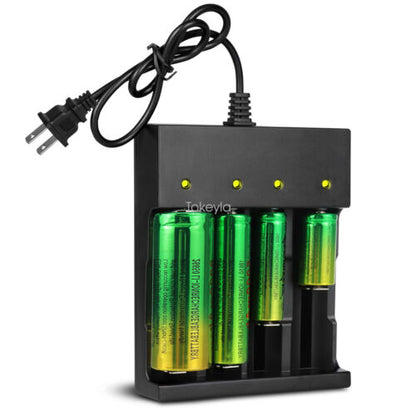 Universal Smart Charger til 18650 26650 Li-ion Batterier