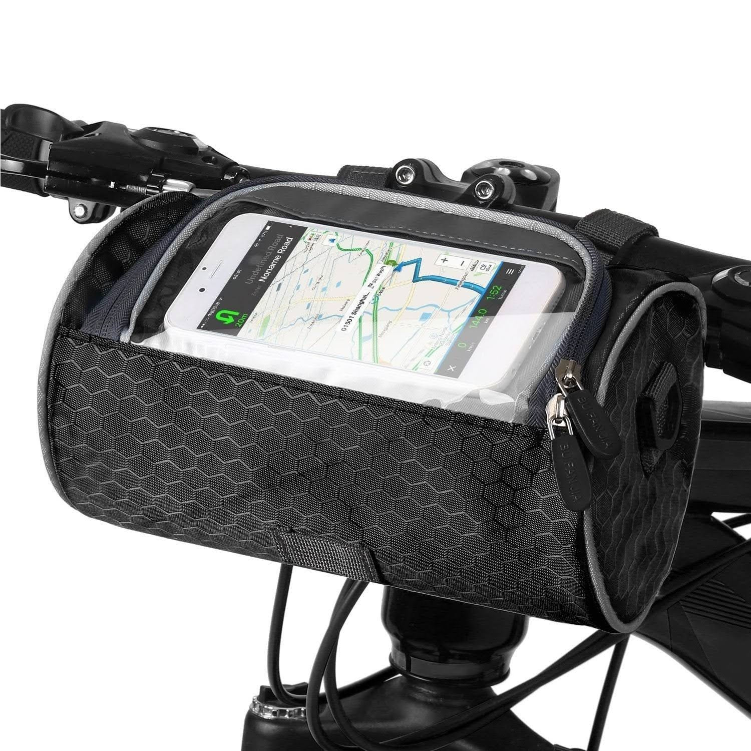 Universal Vandtæt Cykeltaske med Telefonvindue