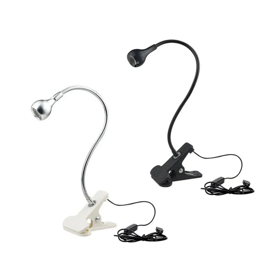 USB LED Læselampe med Fleksibel Arm