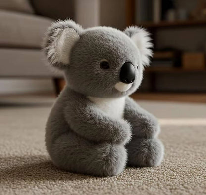 Vægtet Plush Koala Legetøj til Angstreduktion – Ultra-Blød, Krammevenligt Plush Legetøj med Realistisk Design