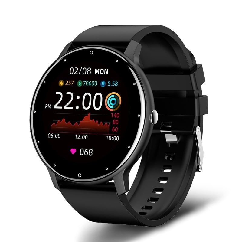 Vandtæt Smartwatch med Sportsrem - IP67 | Kompatibel med Android og iOS