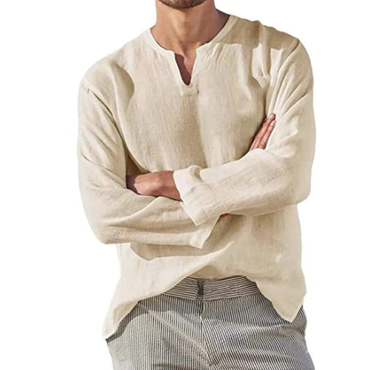 Fabien | Chemise à manches longues confortable et décontractée pour hommes - Image 1