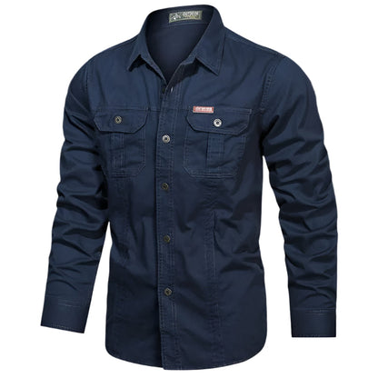 Khaled | Chemise en coton durable pour hommes, destinée à l'extérieur - Image 11