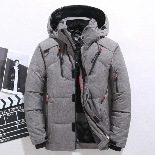 Djibril | Veste matelassée à capuche pour homme - Image 1