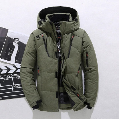 Djibril | Veste matelassée à capuche pour homme - Image 3