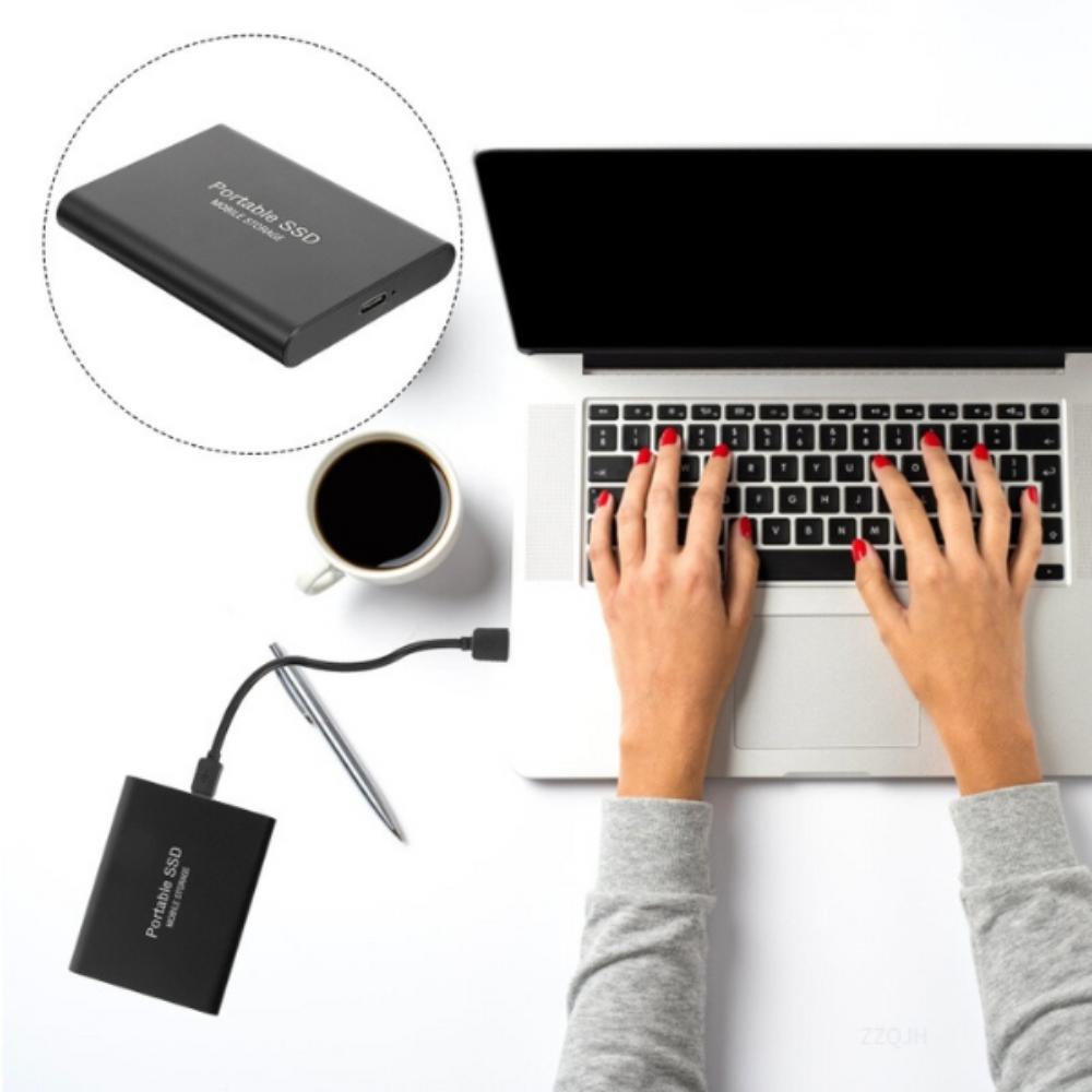 VaultaDrive - Bærbar Ekstern Solid State Drive