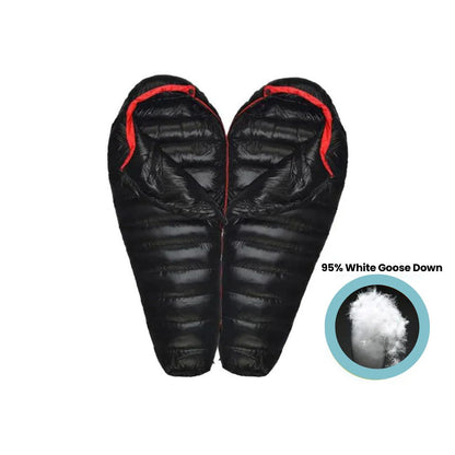 Vinter Sovepose – Dunisoleret, 400T Ripstop Nylon, -20°C Vurderet