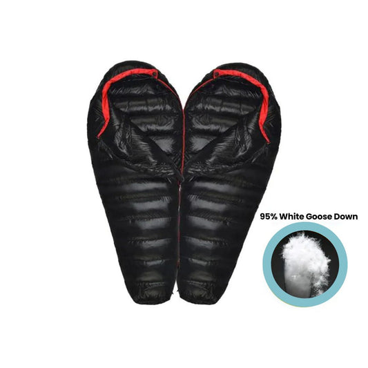 Vinter Sovepose – Dunisoleret, 400T Ripstop Nylon, -20°C Vurderet