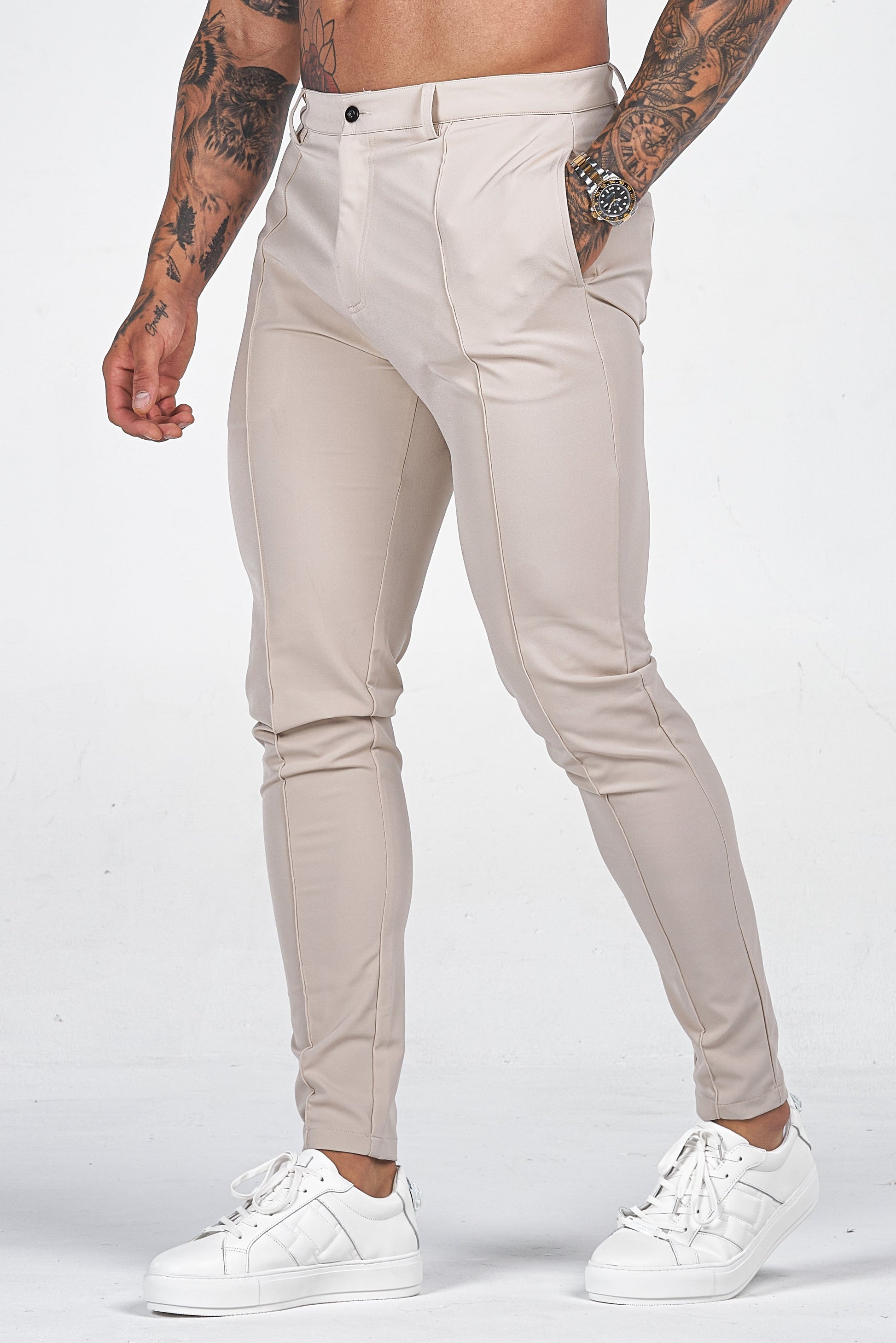 Marc | Pantalon long slim élégant pour hommes - Image 1