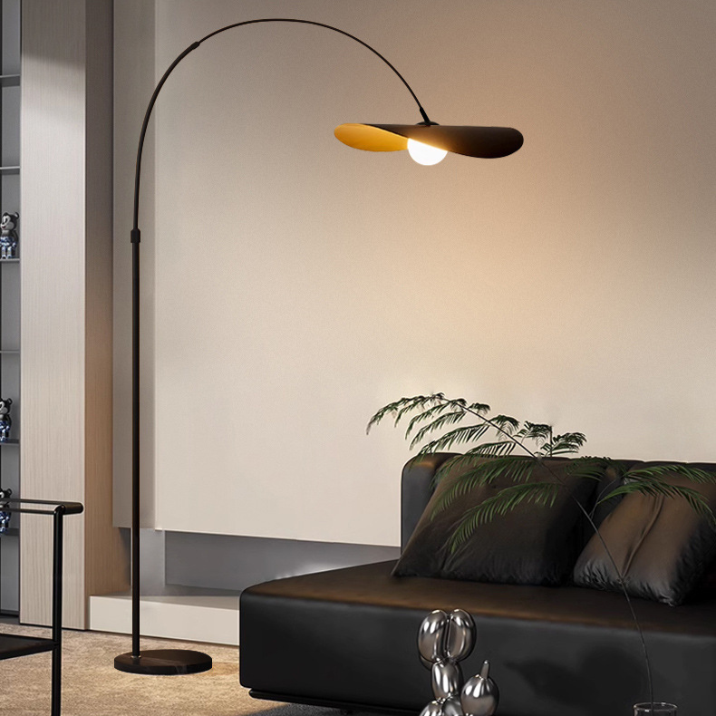 Wabi Sabi Håndlavet Jern & Akryl Gulvlampe