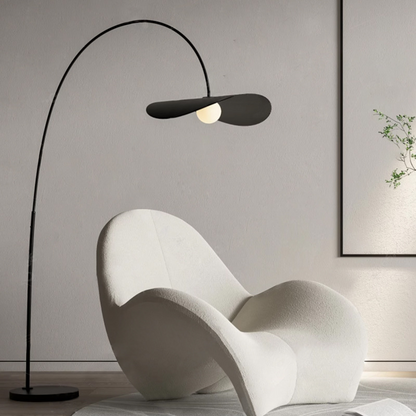 Wabi Sabi Håndlavet Jern & Akryl Gulvlampe