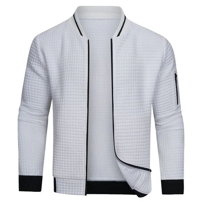 Tewfik | Veste Décontractée Homme Bordure Côtelée - Image 4