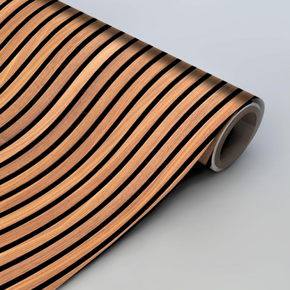 WoodWall | Selvklæbende 3D Vægpaneler med Træeffekt