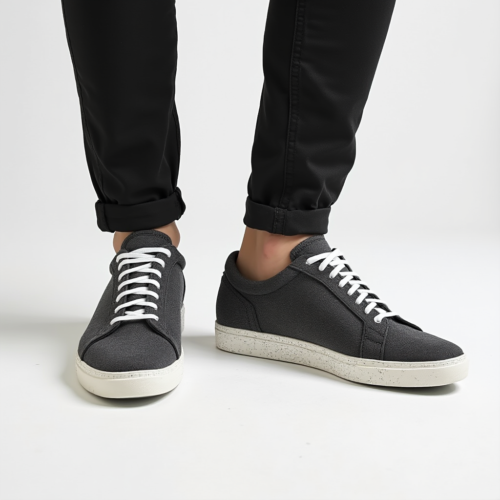 Loup | Baskets décontractées à lacets pour hommes - Image 1
