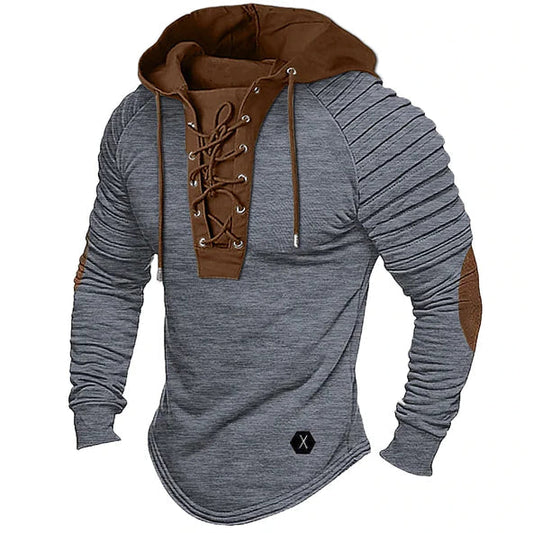 Éric | Pull à Capuche Lacé pour Homme - Image 1