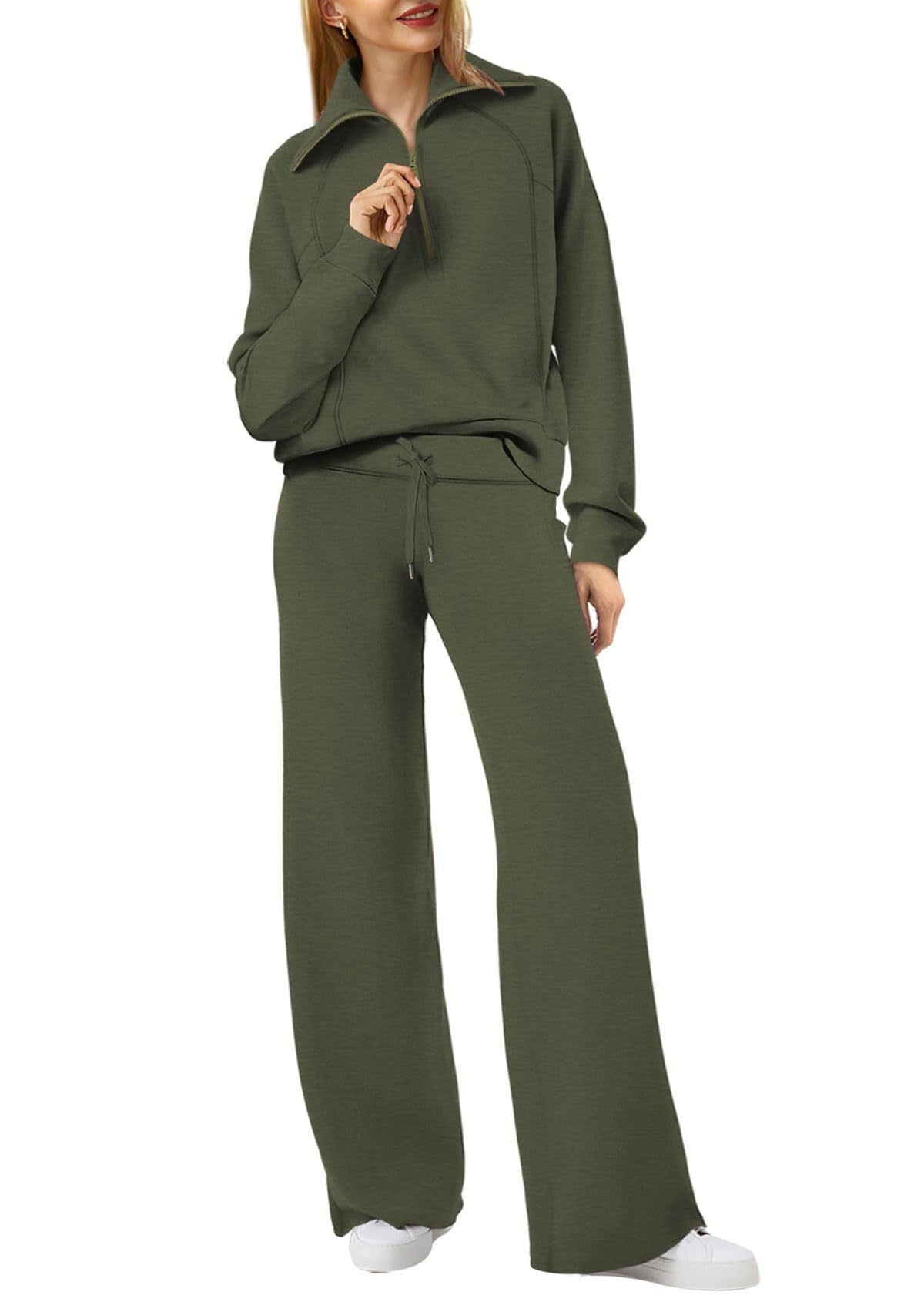 Zip & Relax Sæt - Komfortabelt To-Delt Outfit